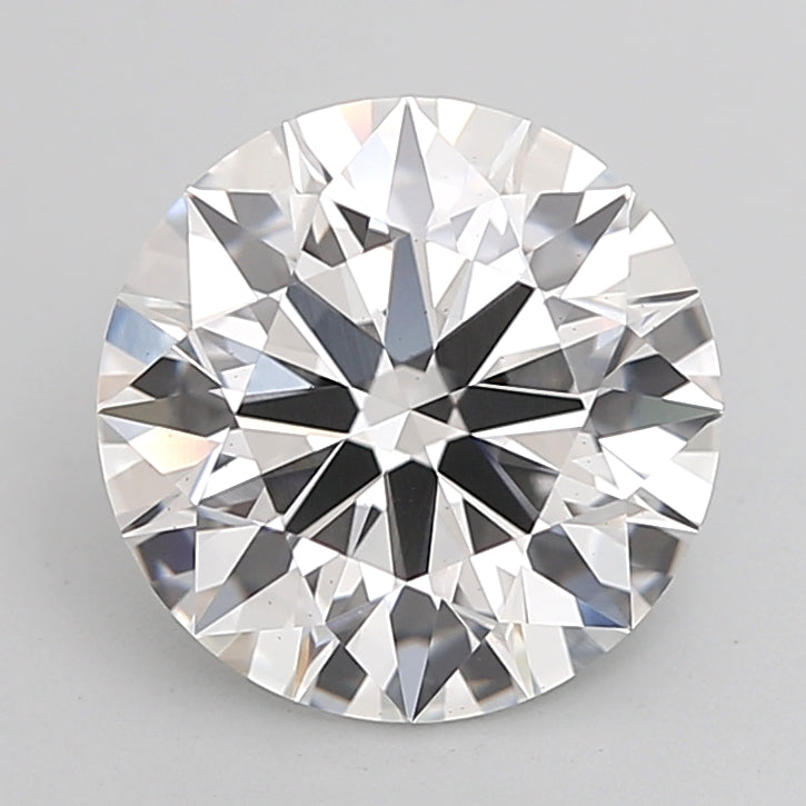4.01 Carat Round Shaped, Ideal Cut, E Color, VS2 Clarity, IGI Certified Lab Grown Diamond