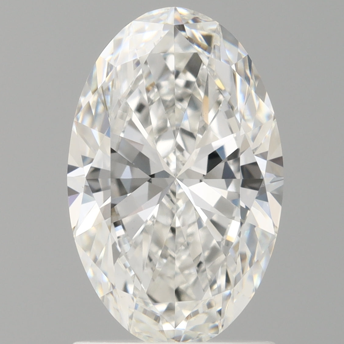 1.52 Carat Oval Shaped, Ideal Cut, E Color, VVS2 Clarity, IGI Certified Lab Grown Diamond