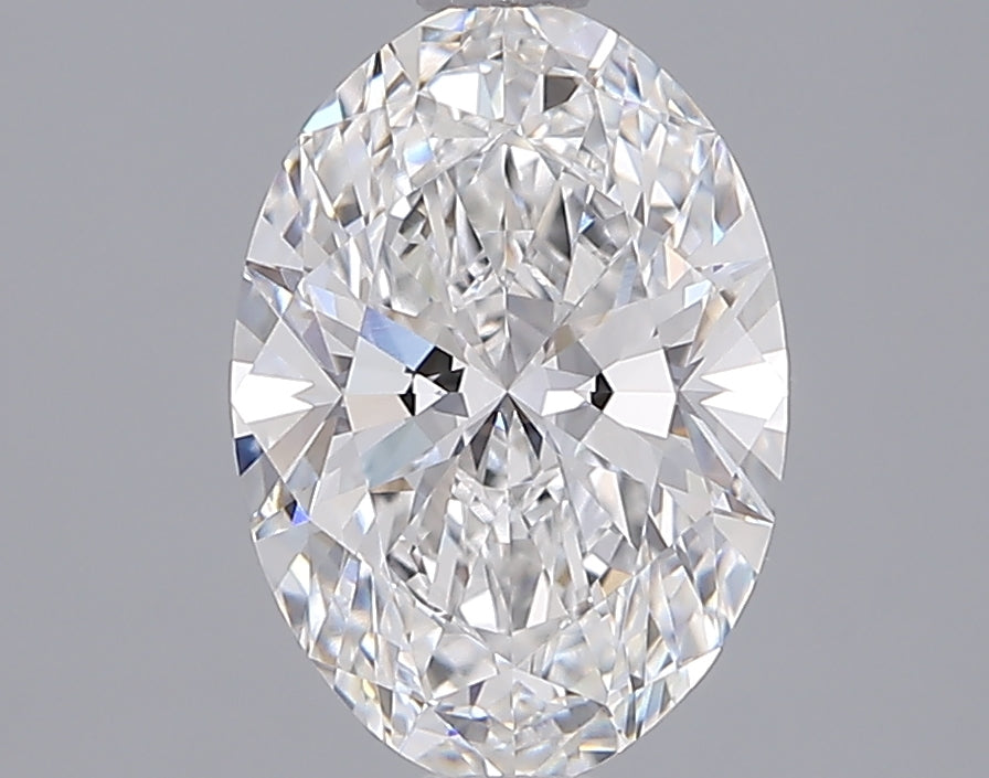 2.05 Carat Oval Shaped, Ideal Cut, D Color, VVS2 Clarity, IGI Certified Lab Grown Diamond