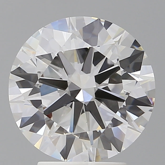 3.50 Carat Round Shaped, Excellent Cut, F Color, VS1 Clarity, IGI Certified Lab Grown Diamond