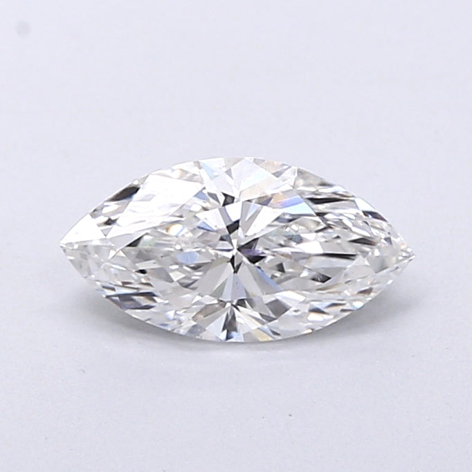 0.83 Carat Marquise Shaped, Very Good Cut, E Color, VS1 Clarity, IGI Certified Lab Grown Diamond