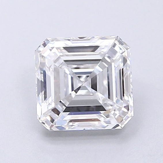 1.09 Carat Asscher Shaped, Very Good Cut, D Color, VVS1 Clarity, IGI Certified Lab Grown Diamond