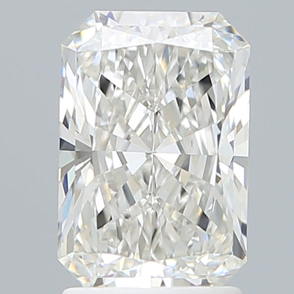 2.09 Carat Radiant Shaped, Ideal Cut, F Color, VVS2 Clarity, IGI Certified Lab Grown Diamond