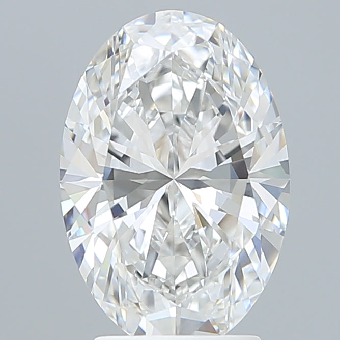 3.02 Carat Oval Shaped, Excellent Cut, D Color, VVS2 Clarity, IGI Certified Lab Grown Diamond