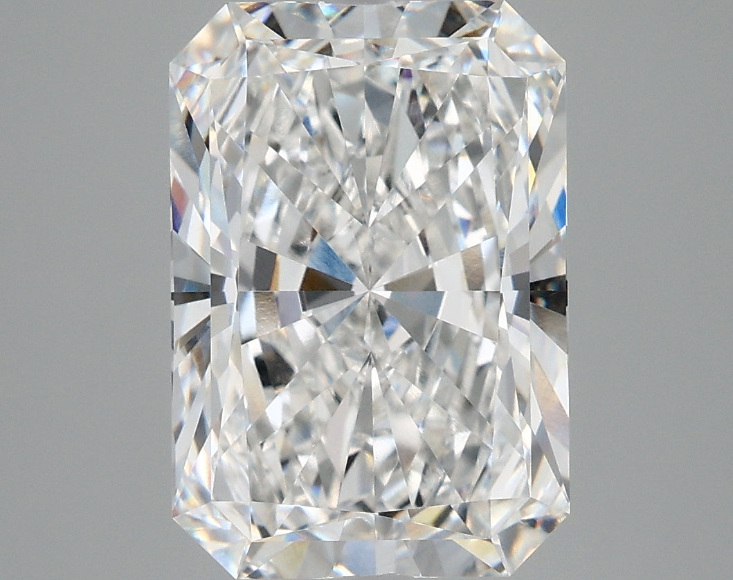 5.12 Carat Radiant Shaped, Very Good Cut, E Color, VVS1 Clarity, IGI Certified Lab Grown Diamond