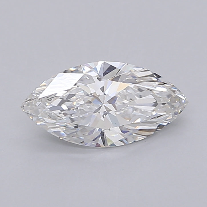 1.04 Carat Marquise Shaped, Ideal Cut, F Color, VVS2 Clarity, IGI Certified Lab Grown Diamond