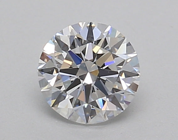 0.52 Carat Round Shaped, Excellent Cut, D Color, VVS2 Clarity, IGI Certified Lab Grown Diamond