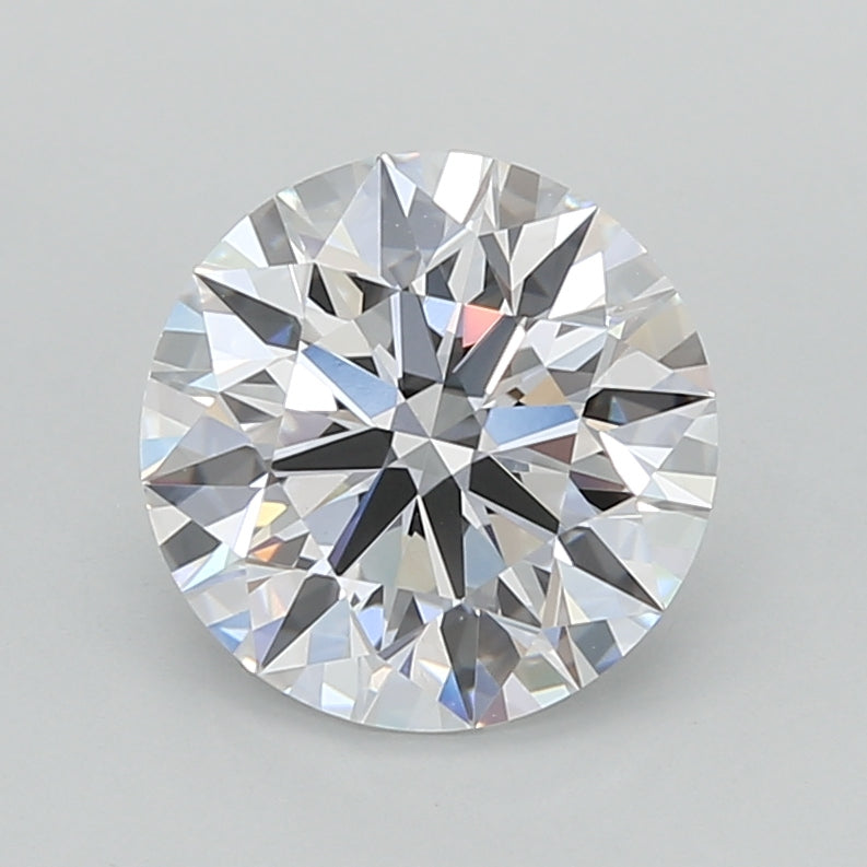 2.01 Carat Round Shaped, Ideal Cut, E Color, VVS2 Clarity, IGI Certified Lab Grown Diamond
