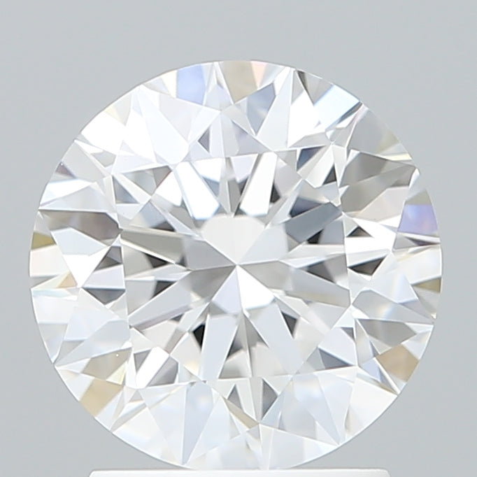 2.18 Carat Round Shaped, Excellent Cut, D Color, VVS1 Clarity, IGI Certified Lab Grown Diamond