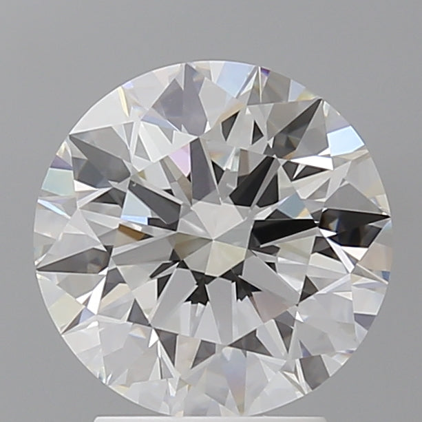 3.02 Carat Round Shaped, Excellent Cut, E Color, VVS2 Clarity, IGI Certified Lab Grown Diamond