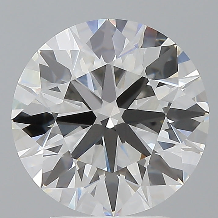 3.55 Carat Round Shaped, Ideal Cut, E Color, VVS2 Clarity, IGI Certified Lab Grown Diamond
