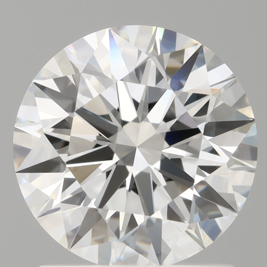 1.52 Carat Round Shaped, Ideal Cut, E Color, VVS2 Clarity, IGI Certified Lab Grown Diamond