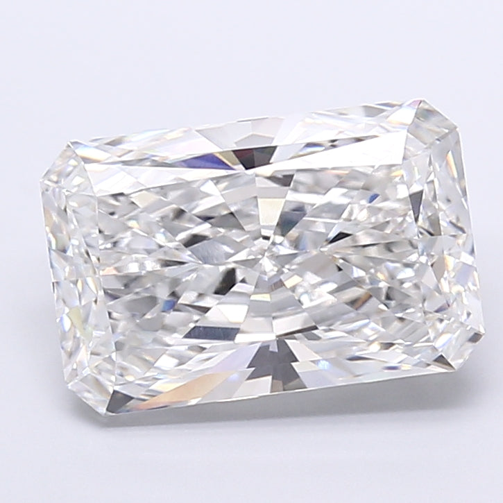 10.20 Carat Radiant Shaped, Very Good Cut, E Color, VVS2 Clarity, IGI Certified Lab Grown Diamond