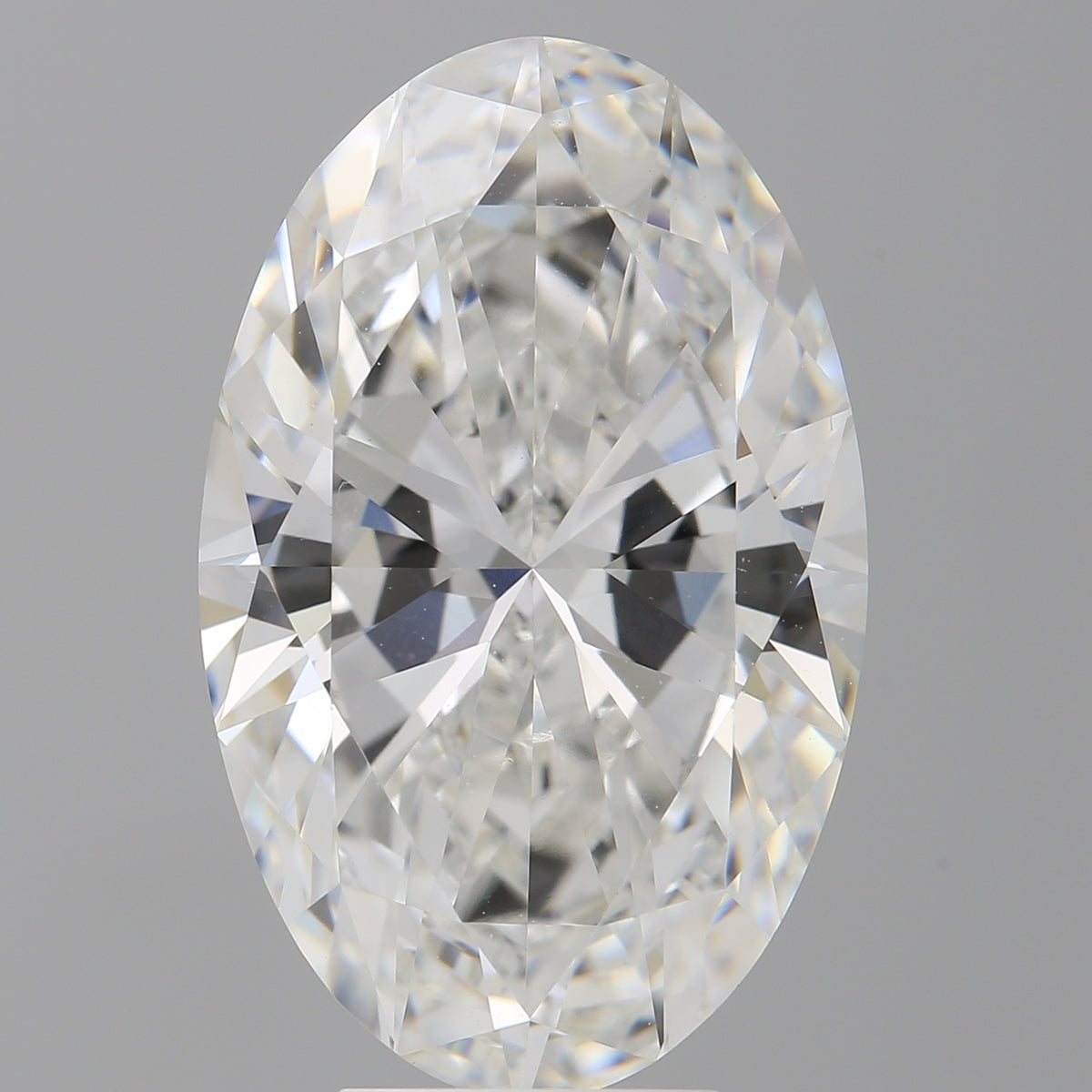 7.03 Carat Oval Shaped, Ideal Cut, F Color, VVS2 Clarity, IGI Certified Lab Grown Diamond