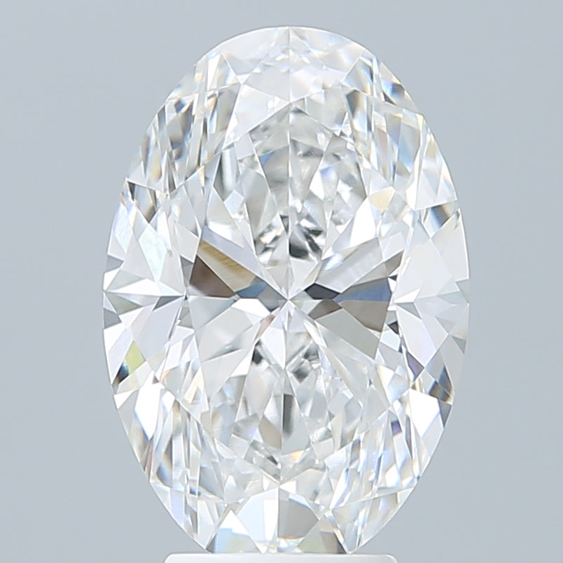 5.09 Carat Oval Shaped, Excellent Cut, D Color, VVS1 Clarity, IGI Certified Lab Grown Diamond