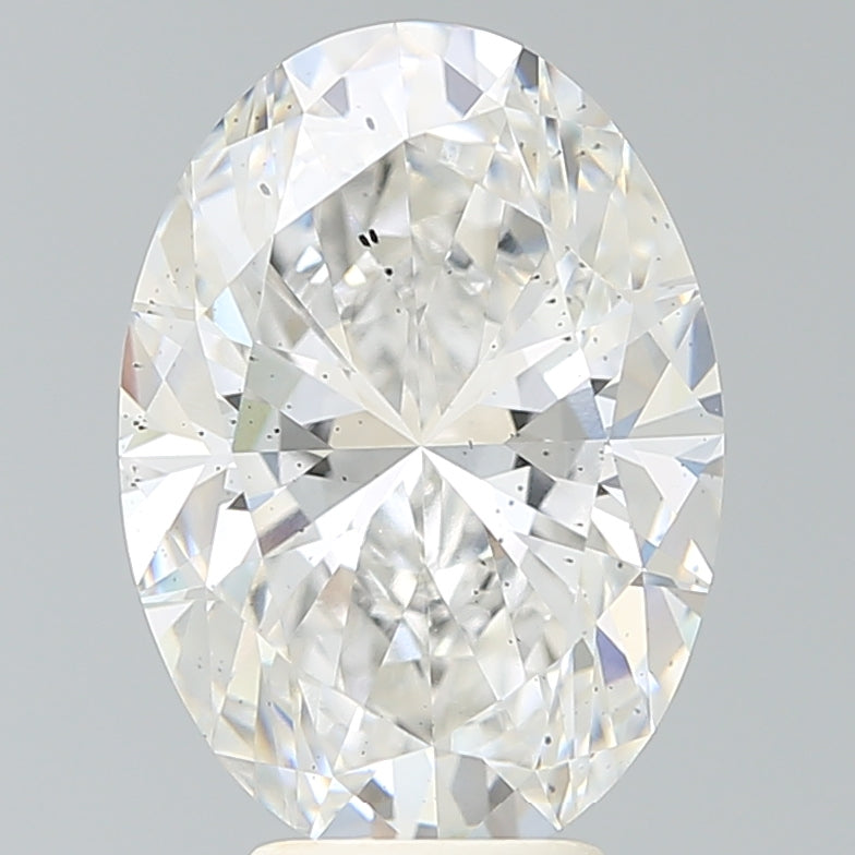 5.50 Carat Oval Shaped, Excellent Cut, F Color, SI1 Clarity, IGI Certified Lab Grown Diamond