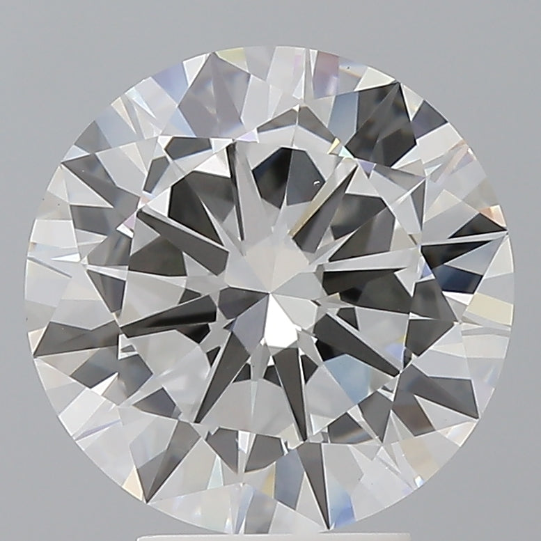4.50 Carat Round Shaped, Excellent Cut, F Color, VS1 Clarity, IGI Certified Lab Grown Diamond
