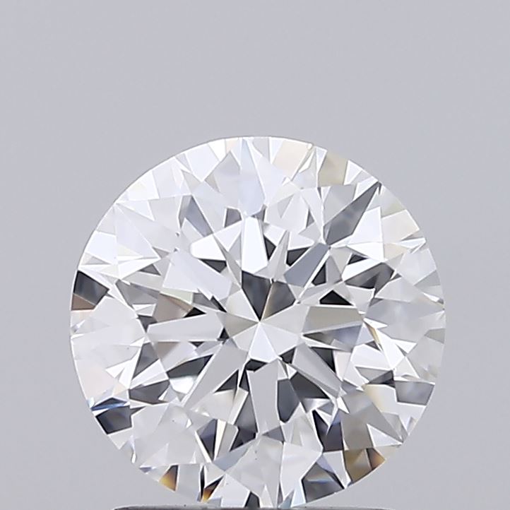 1.58 Carat Round Shaped, Ideal Cut, D Color, VVS2 Clarity, IGI Certified Lab Grown Diamond