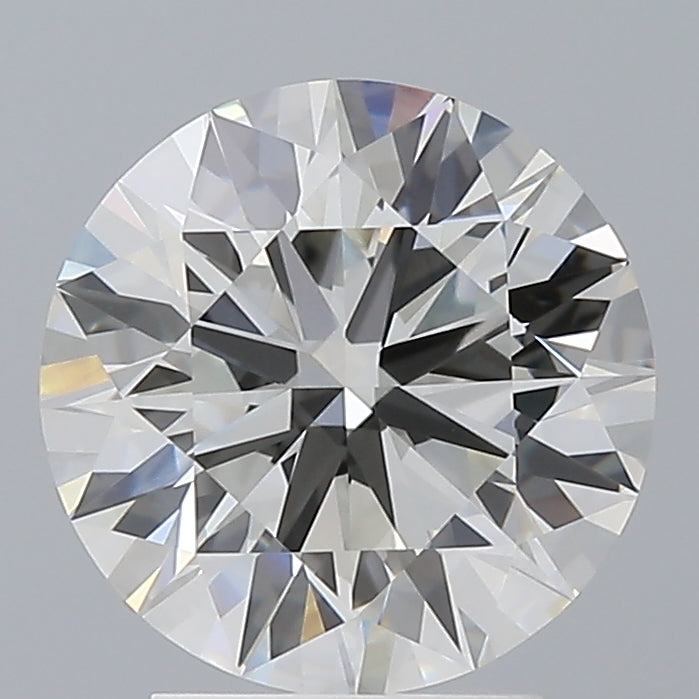 3.08 Carat Round Shaped, Ideal Cut, F Color, VVS1 Clarity, IGI Certified Lab Grown Diamond