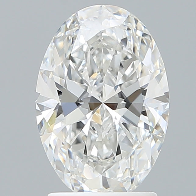 2.10 Carat Oval Shaped, Ideal Cut, E Color, VVS2 Clarity, IGI Certified Lab Grown Diamond