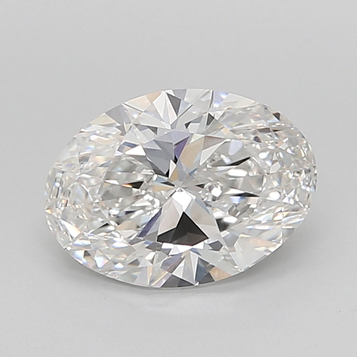 3.01 Carat Oval Shaped, Ideal Cut, F Color, VVS2 Clarity, IGI Certified Lab Grown Diamond