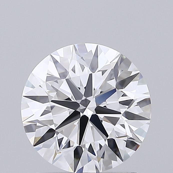 1.55 Carat Round Shaped, Ideal Cut, D Color, VS1 Clarity, IGI Certified Lab Grown Diamond