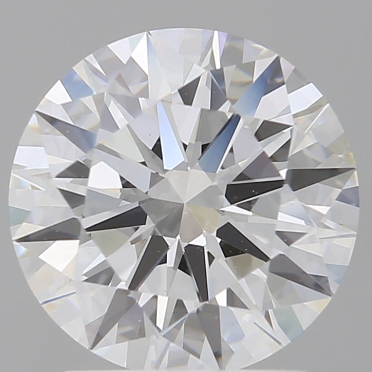 2.07 Carat Round Shaped, Ideal Cut, E Color, VVS2 Clarity, IGI Certified Lab Grown Diamond