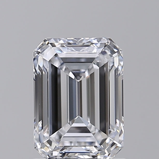 1.56 Carat Emerald Shaped, Ideal Cut, E Color, VVS1 Clarity, IGI Certified Lab Grown Diamond