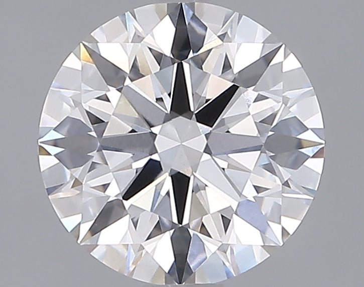 2.07 Carat Round Shaped, Excellent Cut, E Color, VS1 Clarity, GIA Certified Lab Grown Diamond
