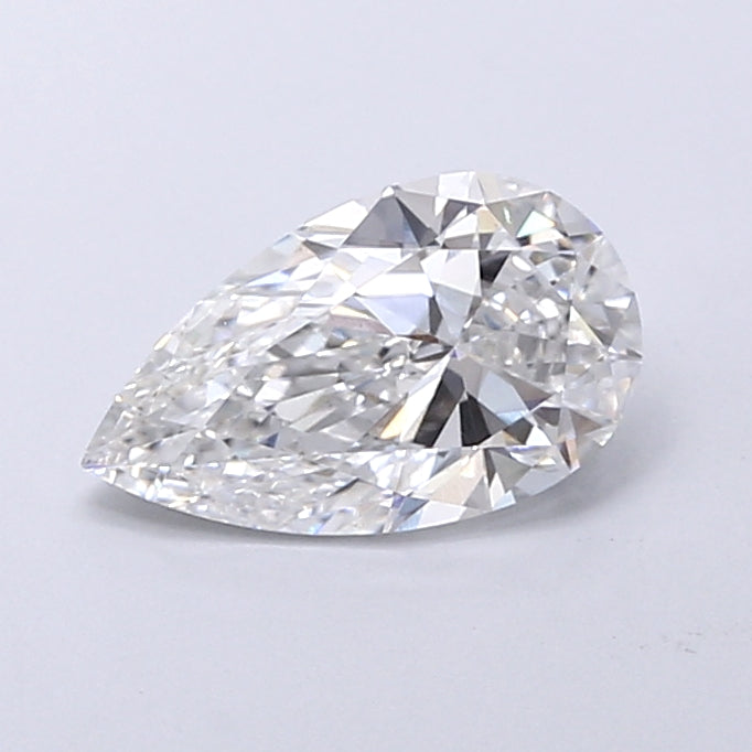 1.35 Carat Pear Shaped, Very Good Cut, E Color, VS1 Clarity, IGI Certified Lab Grown Diamond