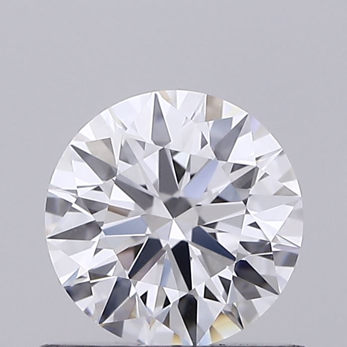 0.53 Carat Round Shaped, Ideal Cut, D Color, VVS2 Clarity, IGI Certified Lab Grown Diamond