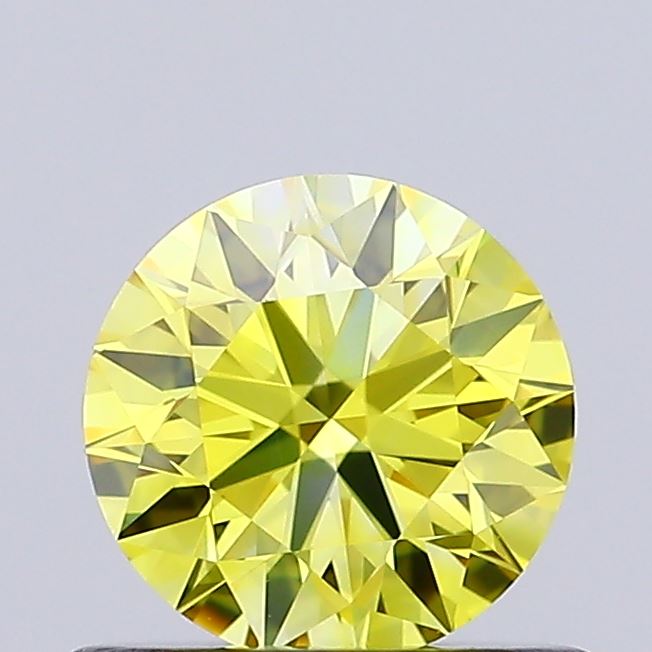 0.63 Carat Round Shaped, Ideal Cut, VVS1 Clarity, IGI Certified Lab Grown Diamond