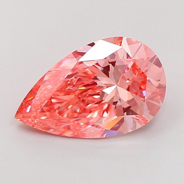 3.70 Carat Pear Shaped, Very Good Cut, VVS2 Clarity, IGI Certified Lab Grown Diamond