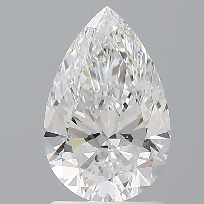 1.60 Carat Pear Shaped, Ideal Cut, E Color, VVS2 Clarity, IGI Certified Lab Grown Diamond