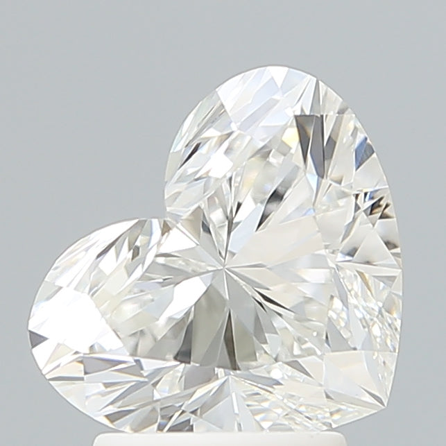 2.60 Carat Heart Shaped, Ideal Cut, E Color, VVS2 Clarity, IGI Certified Lab Grown Diamond