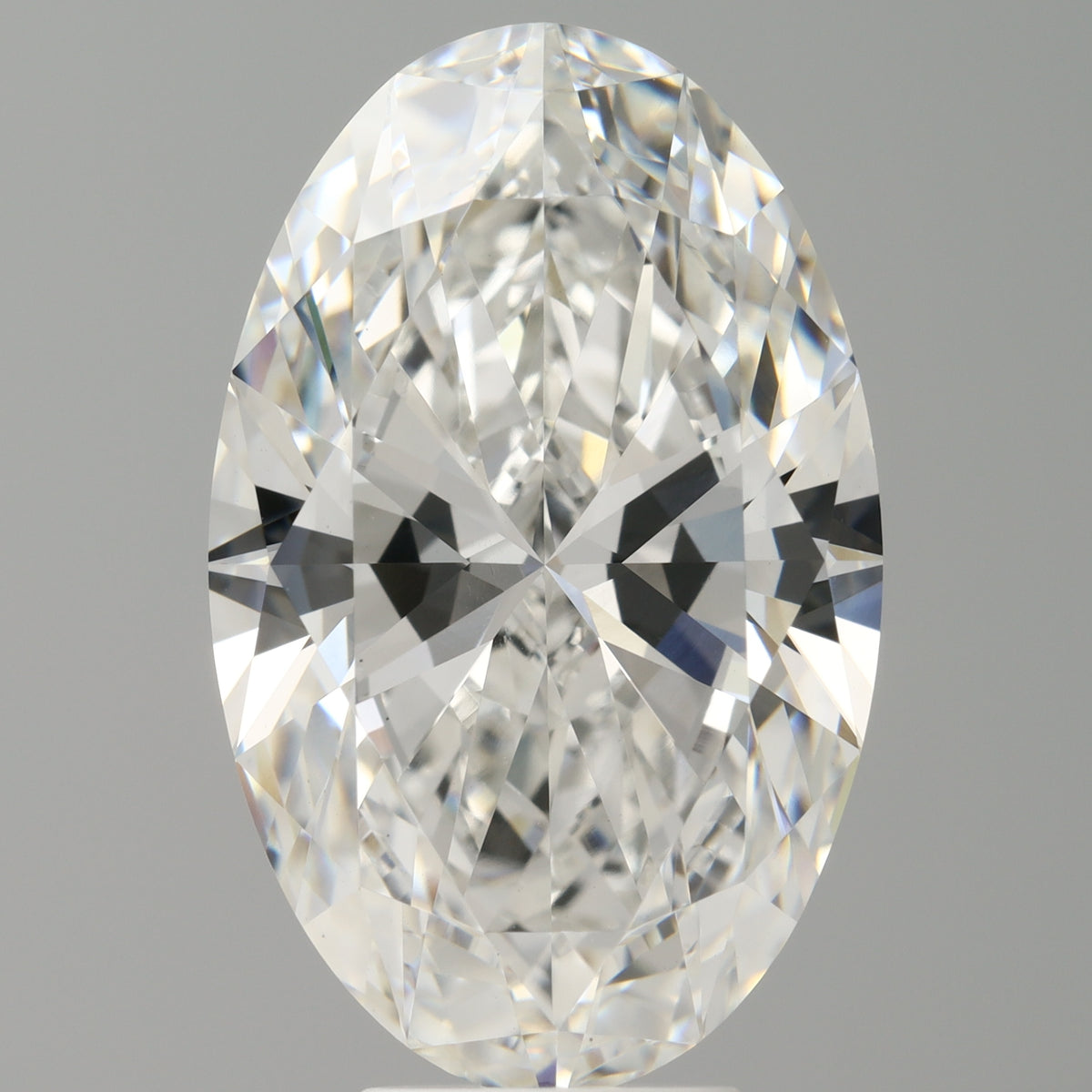 7.04 Carat Oval Shaped, Ideal Cut, E Color, VVS2 Clarity, IGI Certified Lab Grown Diamond