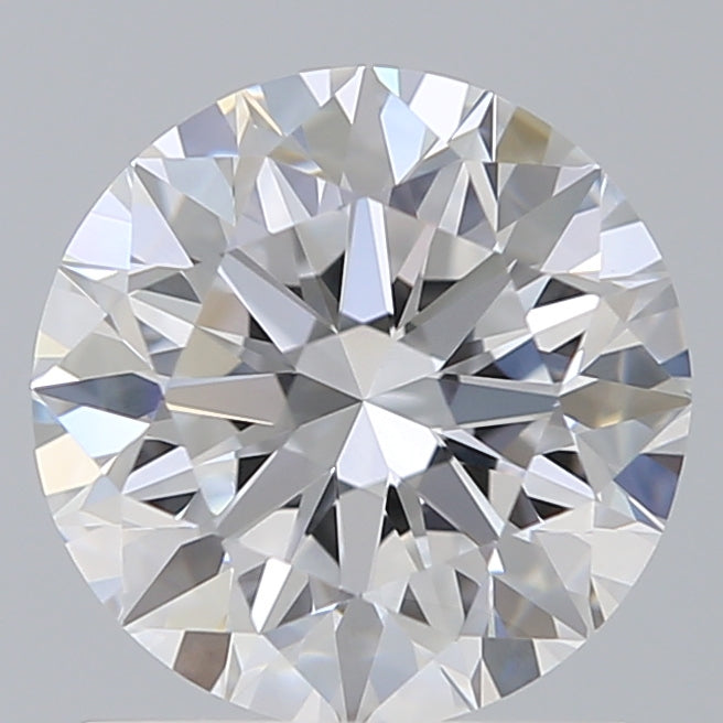 1.36 Carat Round Shaped, Excellent Cut, E Color, VS1 Clarity, IGI Certified Lab Grown Diamond