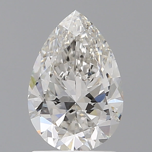 1.57 Carat Pear Shaped, Excellent Cut, F Color, VVS2 Clarity, IGI Certified Lab Grown Diamond
