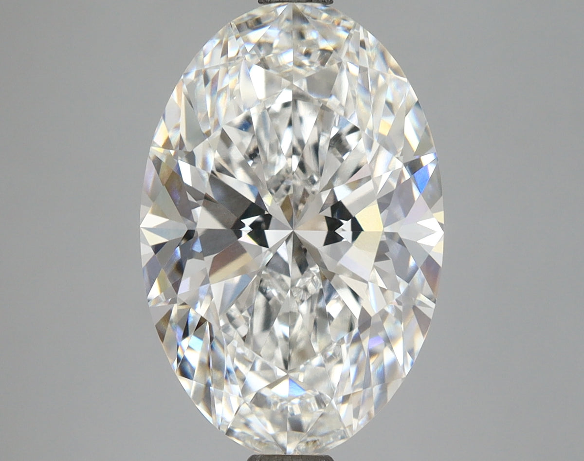 6.23 Carat Oval Shaped, Ideal Cut, F Color, VVS1 Clarity, IGI Certified Lab Grown Diamond