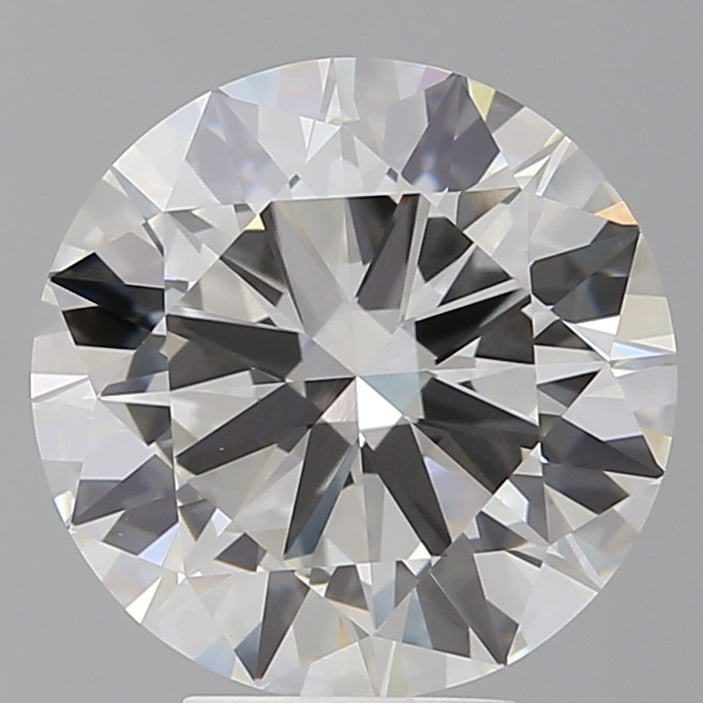 5.50 Carat Round Shaped, Excellent Cut, F Color, VVS2 Clarity, IGI Certified Lab Grown Diamond