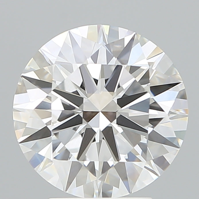 3.67 Carat Round Shaped, Ideal Cut, E Color, VVS2 Clarity, IGI Certified Lab Grown Diamond