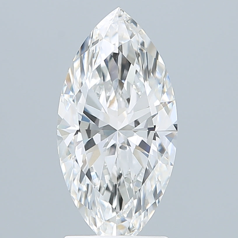 2.28 Carat Marquise Shaped, Ideal Cut, F Color, VVS2 Clarity, IGI Certified Lab Grown Diamond