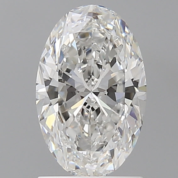 1.58 Carat Oval Shaped, Ideal Cut, E Color, VS1 Clarity, IGI Certified Lab Grown Diamond
