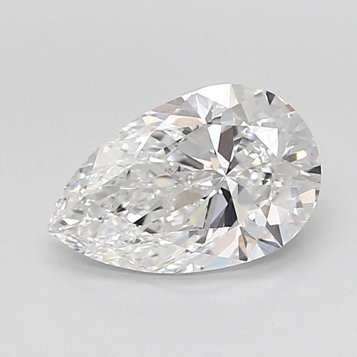 2.01 Carat Pear Shaped, Ideal Cut, E Color, VVS2 Clarity, IGI Certified Lab Grown Diamond