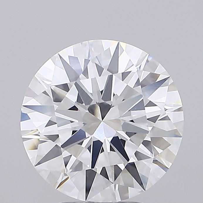 4.71 Carat Round Shaped, Ideal Cut, E Color, VVS2 Clarity, IGI Certified Lab Grown Diamond