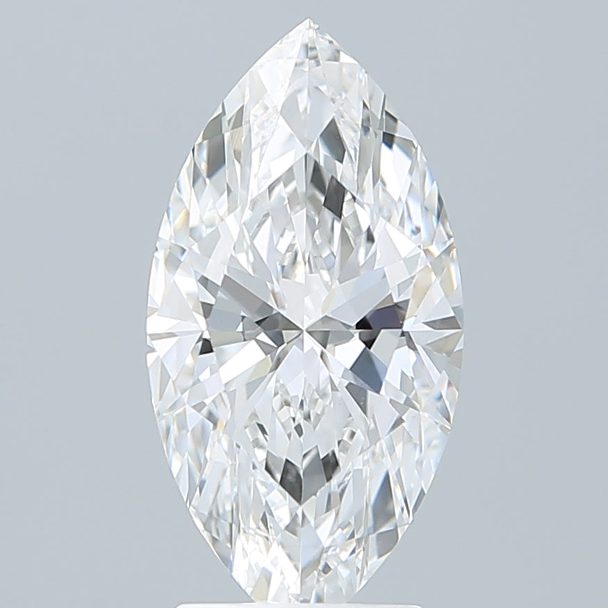 2.86 Carat Marquise Shaped, Ideal Cut, E Color, VVS1 Clarity, IGI Certified Lab Grown Diamond