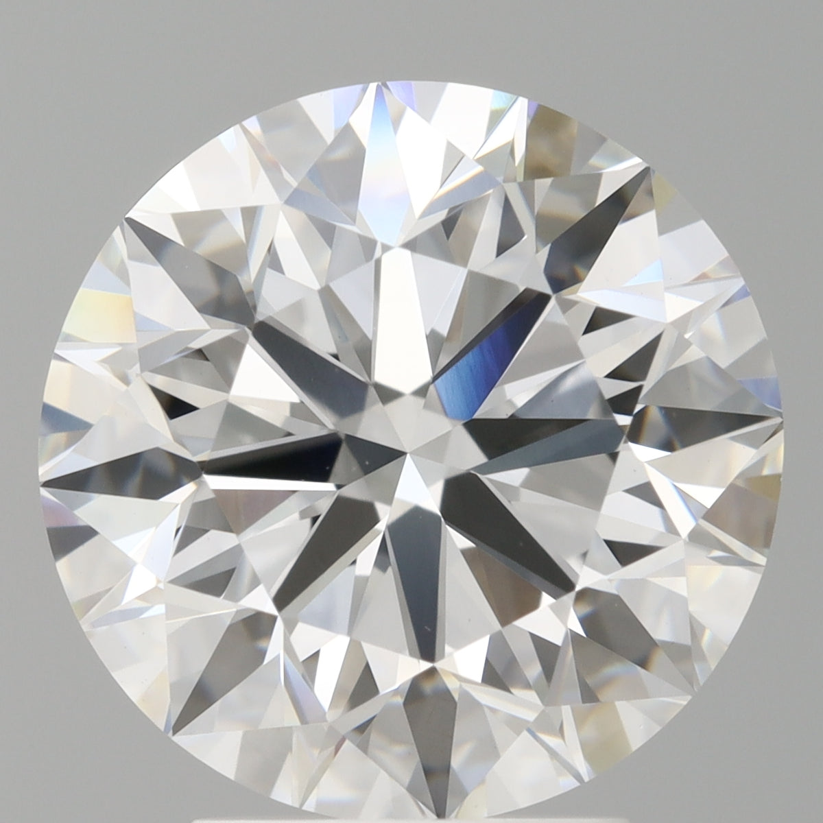 4.00 Carat Round Shaped, Excellent Cut, E Color, VVS2 Clarity, IGI Certified Lab Grown Diamond