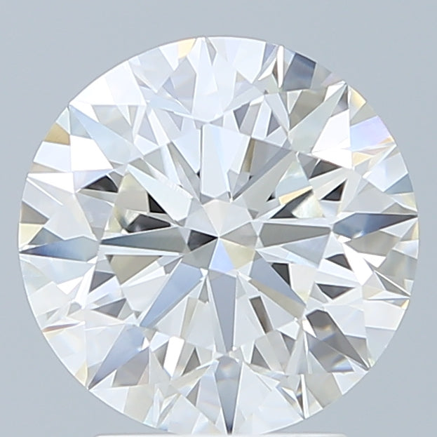 3.22 Carat Round Shaped, Excellent Cut, G Color, VVS2 Clarity, IGI Certified Lab Grown Diamond
