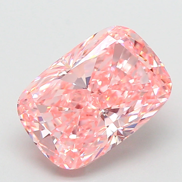 3.02 Carat Cushion Shaped, Very Good Cut, VS1 Clarity, IGI Certified Lab Grown Diamond