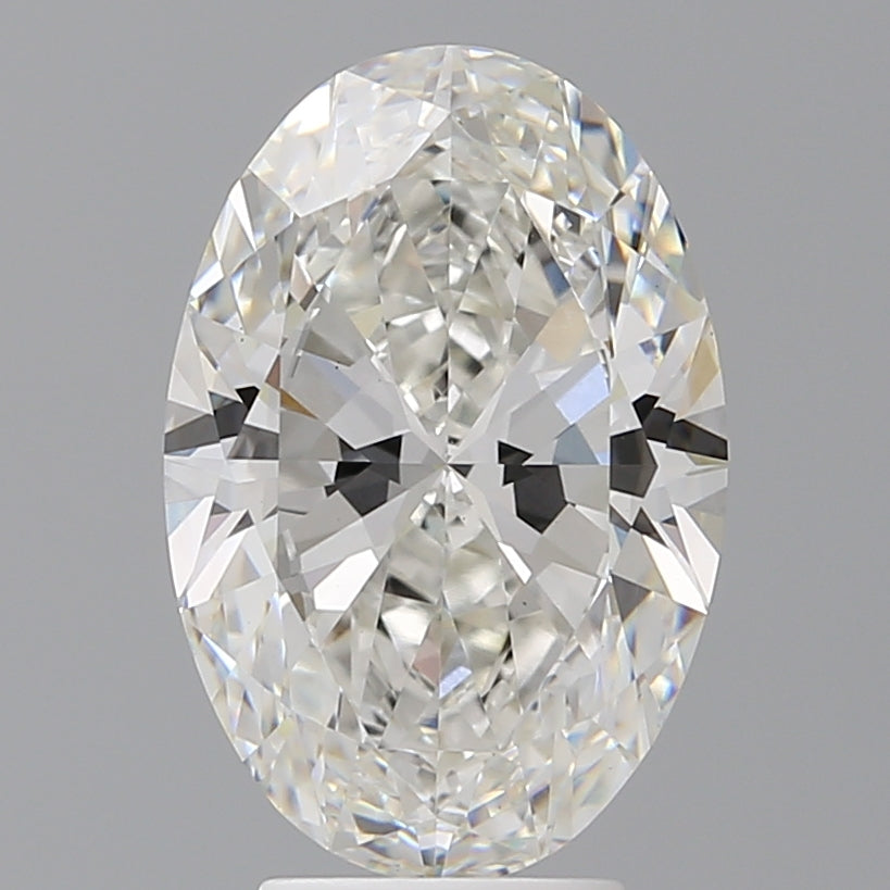 4.60 Carat Oval Shaped, Ideal Cut, F Color, VVS2 Clarity, IGI Certified Lab Grown Diamond